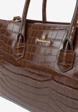 DreiMaster Klassik Handbag 'Colina' in Brown