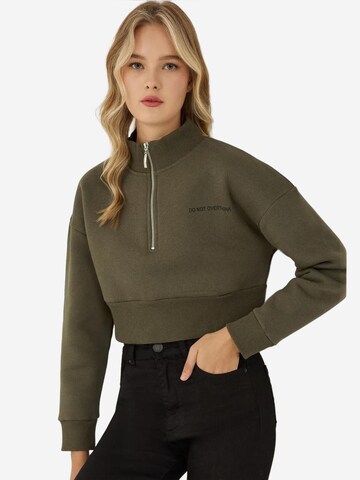 Hiccup Sweatshirt in Groen: voorkant