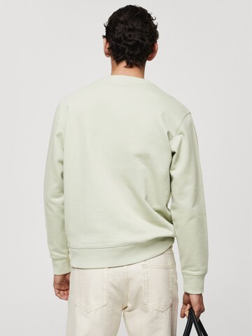 MANGO MANSweater majica 'Nole' - zelena boja