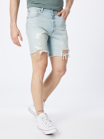 LEVI'S ® Regular Jeans '501  93 Shorts' i blå: forside