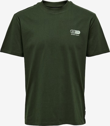 Only & Sons Shirt 'HAROLD' in Green: front