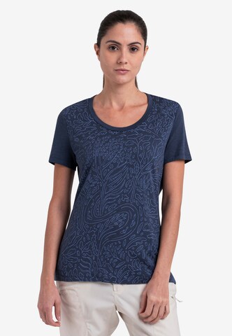 ICEBREAKER T-Shirt 'Tech Lite III' in Blau: predná strana