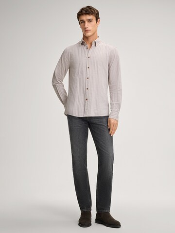 JOOP! Jeans Regular Fit Hemd 'Hanson' in Beige