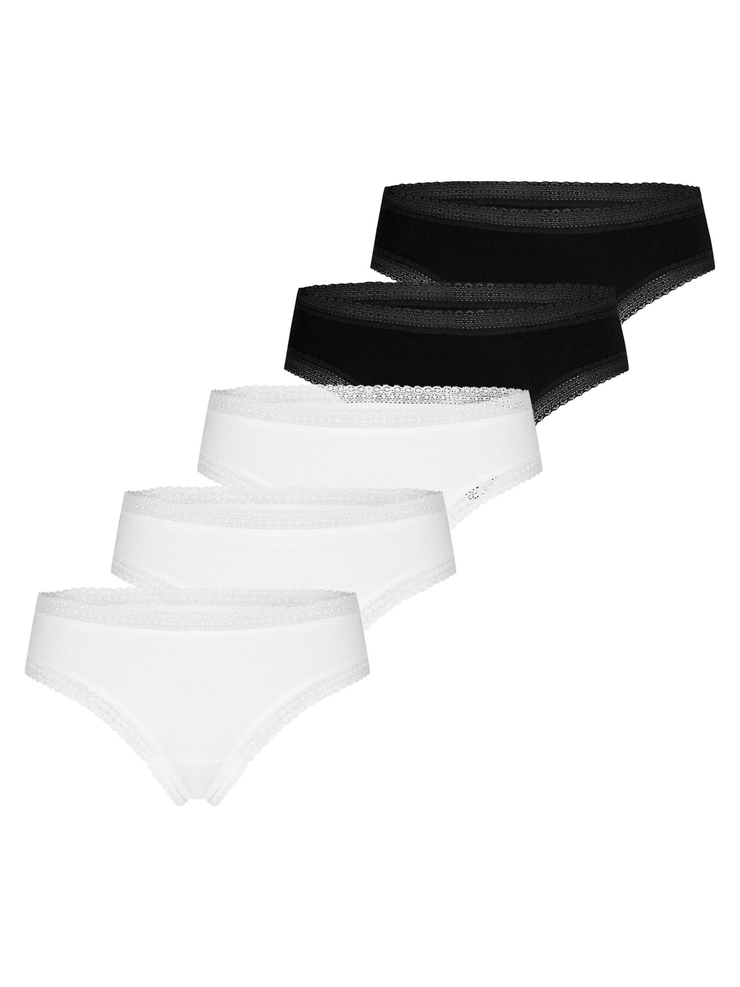 Mey Boyshorts 'Modal Lace' in Silver: front