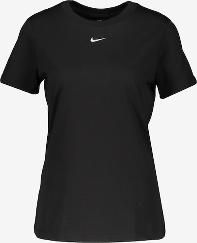 Nike Sportswear Λειτουργικό μπλουζάκι σε μαύρο / λευκό, Άποψη προϊόντος