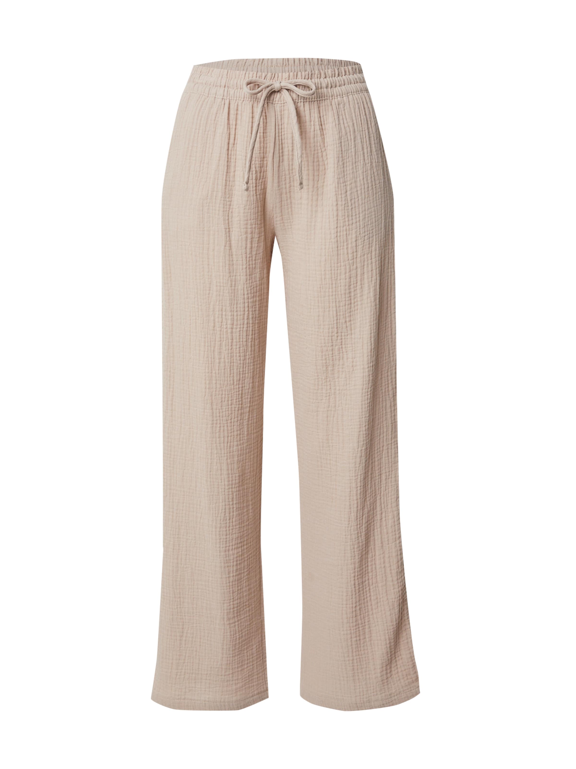 JDY Широкий Штаны 'JDYTheis' в Бежевый: спереди