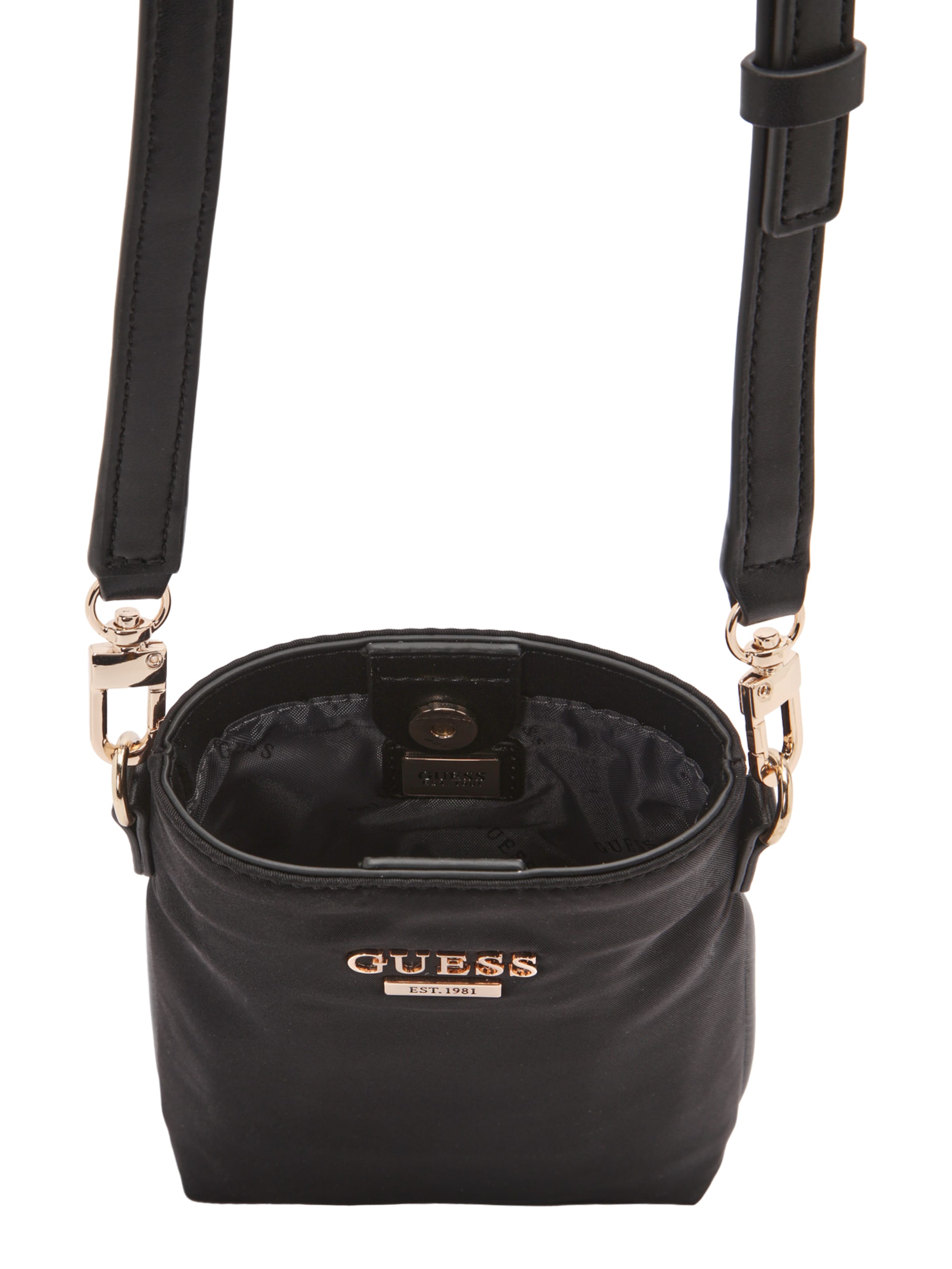 GUESS Válltáska 'FOLLIE' - fekete