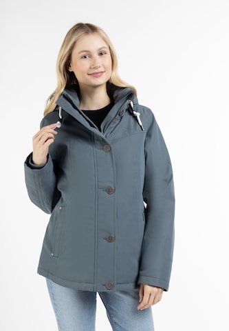 ICEBOUND - Chaqueta funcional en azul: frente