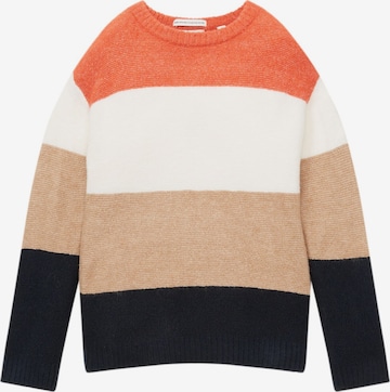 TOM TAILOR Sweater in Mixed colors: front