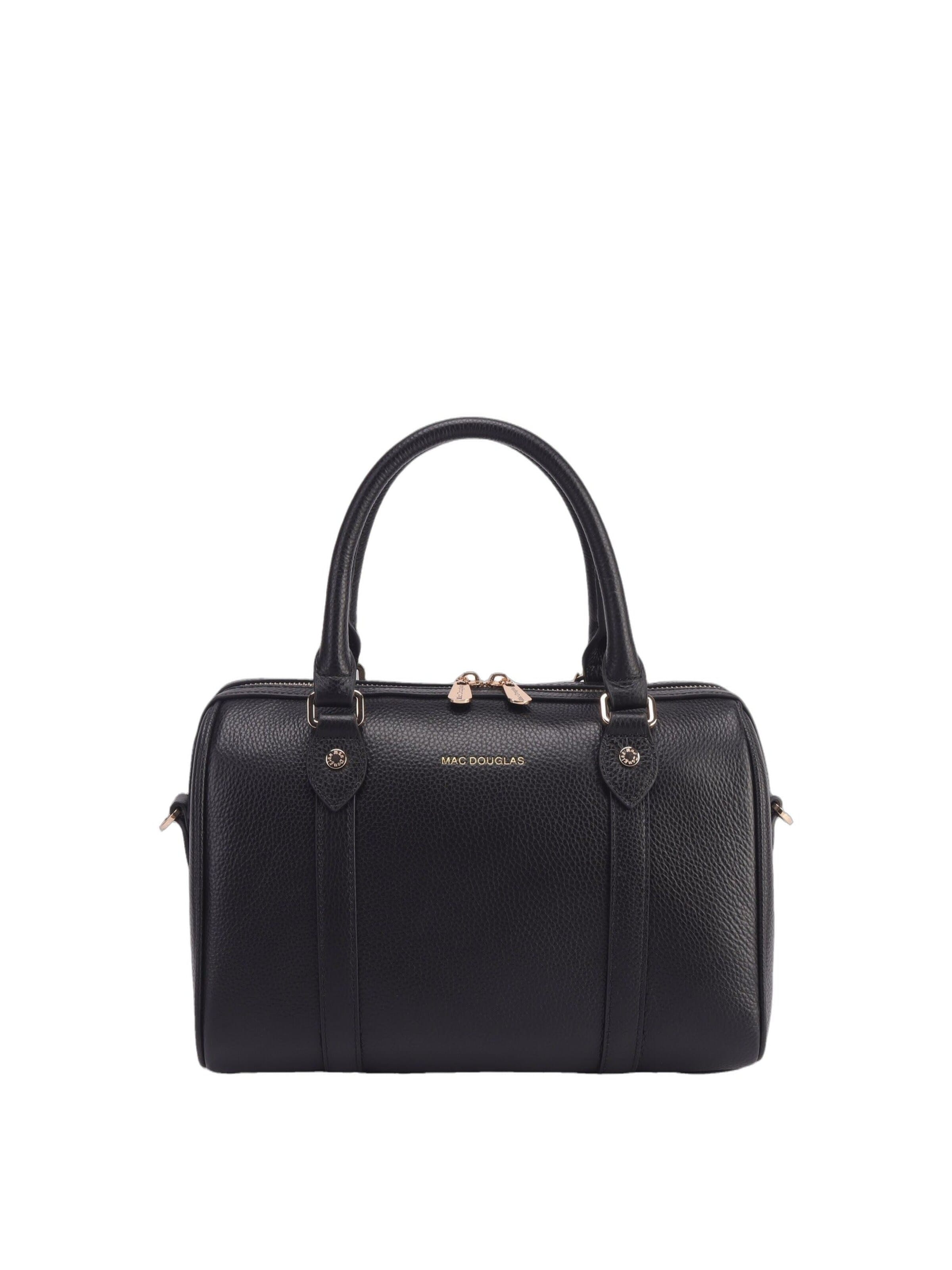 MAC DOUGLAS Handtasche 'Alba'‌‌‌‌‌‌‌‌‌ in Schwarz: Vorderseite