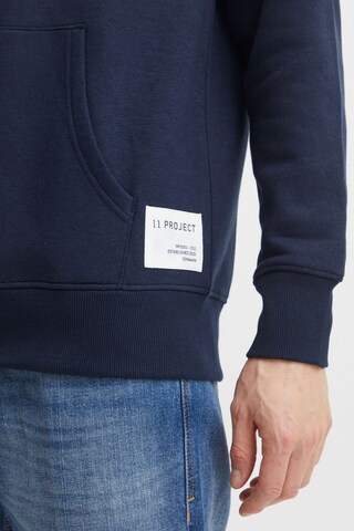 11 Project Zip-Up Hoodie in Blue