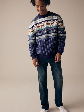 Next Pullover in Blau