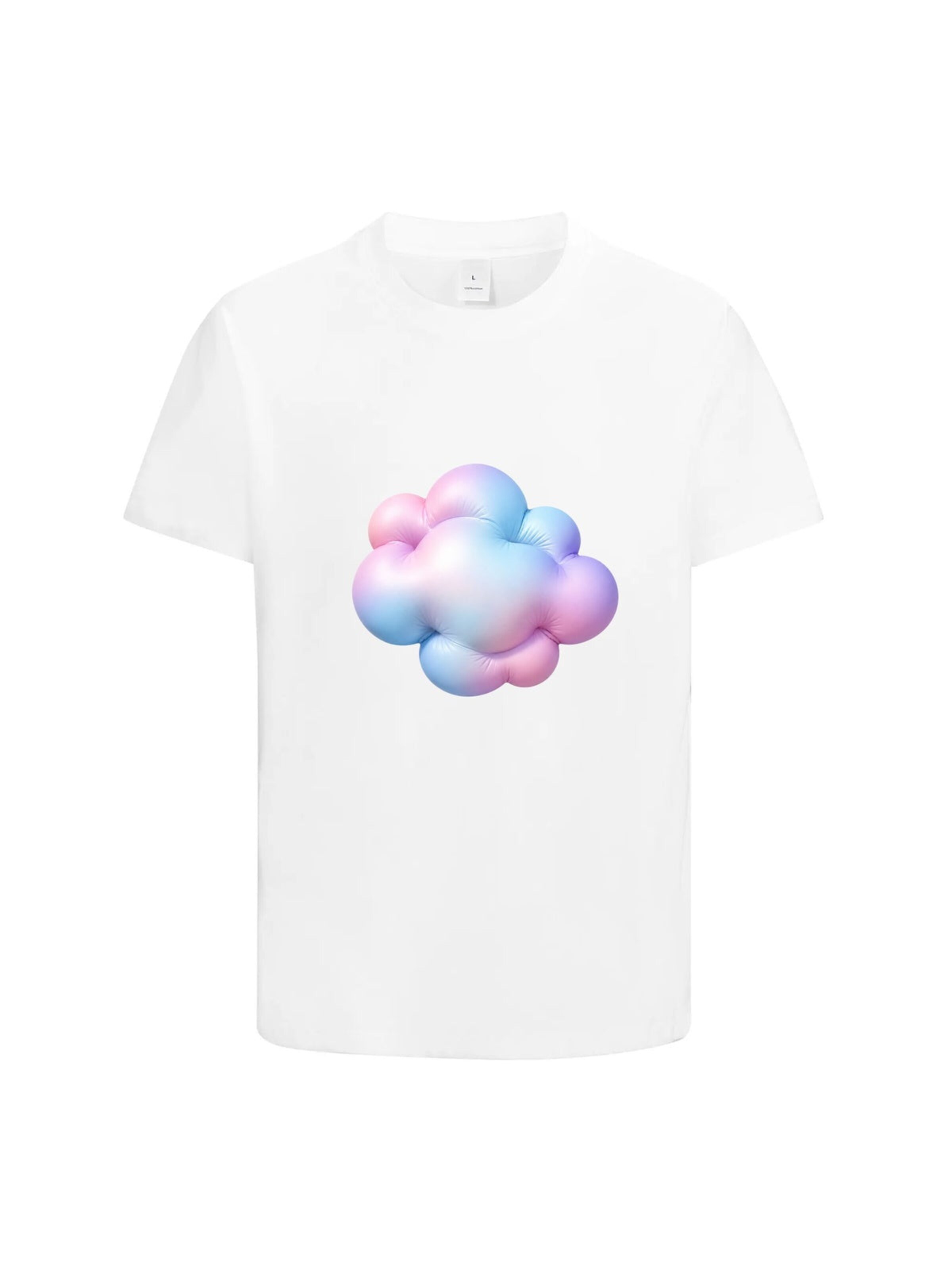HUSKSWARE Shirt‌‌ in Weiß: Vorderseite