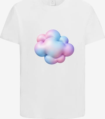 HUSKSWARE Shirt in Weiß: Vorderseite