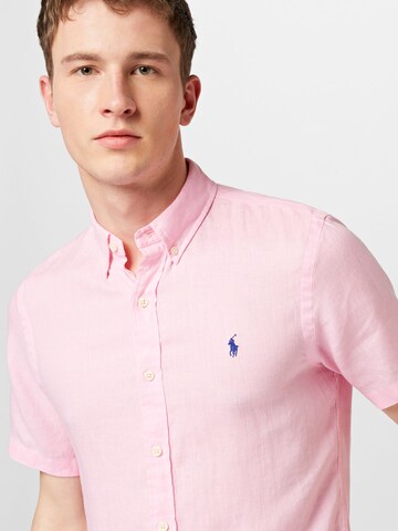 Polo Ralph Lauren Regular fit Overhemd in Roze