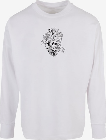 Merchcode Shirt 'Te Amo' in White: front