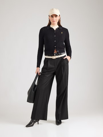 Polo Ralph Lauren Πλεκτή ζακέτα σε μαύρο