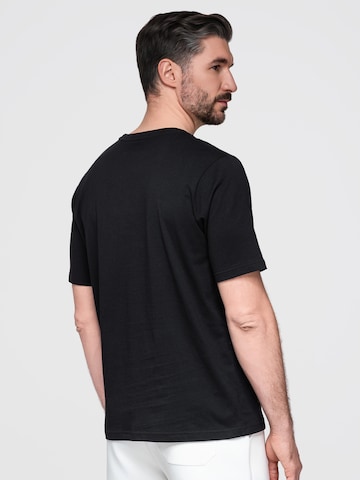 Ombre Shirt in Zwart