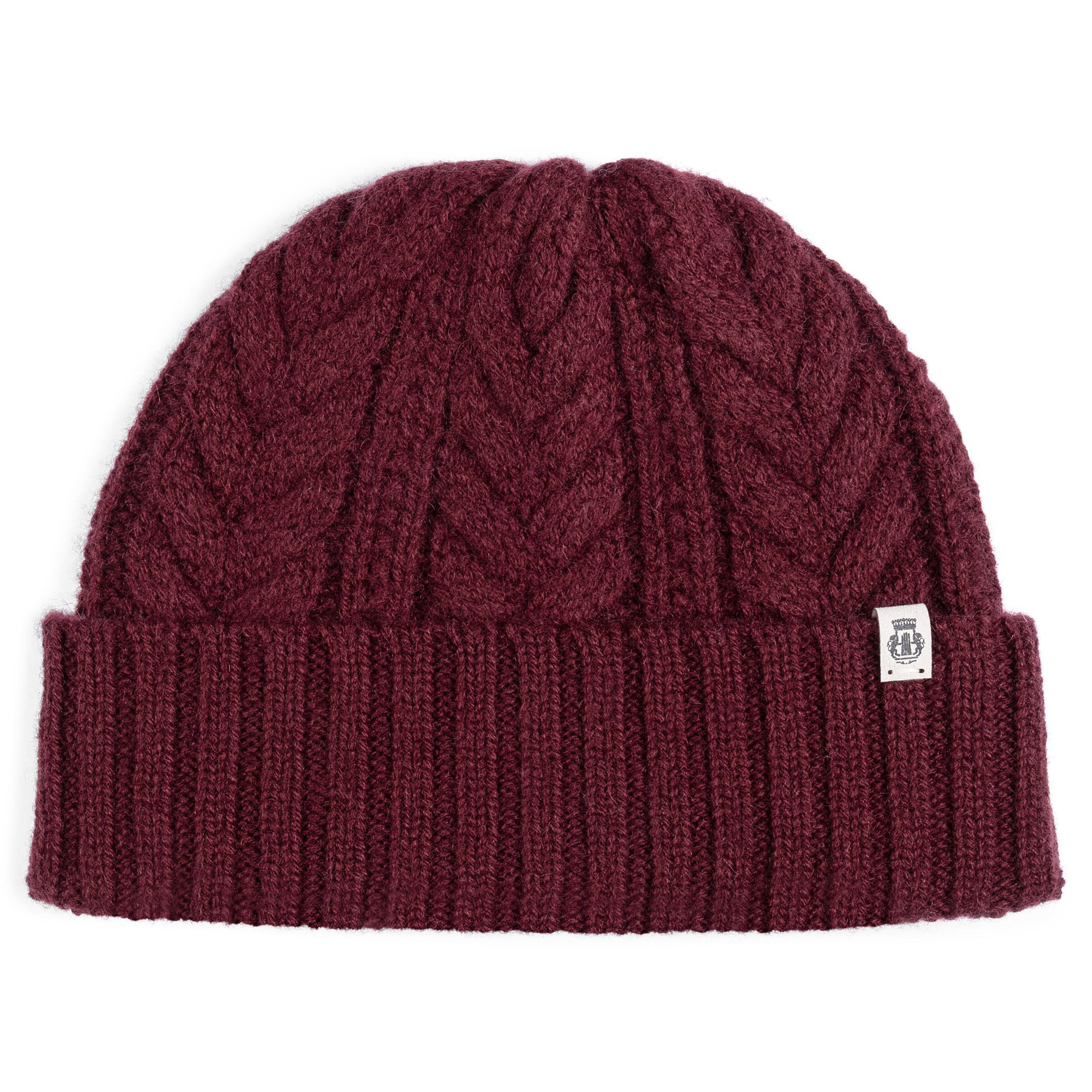 Berretto 'CASHMERE TWIST' di Roeckl in rosso