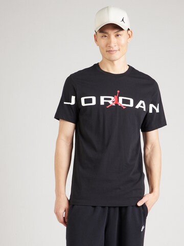 Jordan - Camiseta 'AIR' en negro: frente