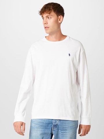 T-Shirt Polo Ralph Lauren en blanc : devant