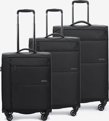 Epic Suitcase Set 'Nano' in Black: front