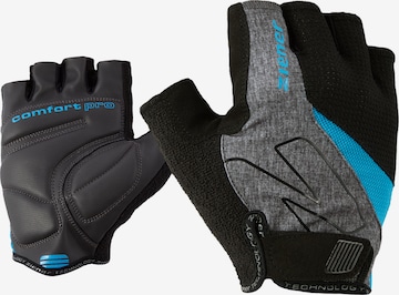 ZIENER Athletic Gloves 'CRAVE' in Black: front