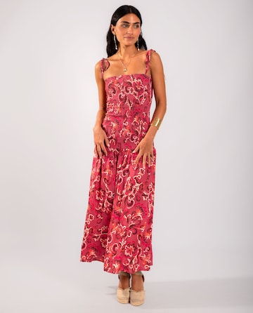 THE-ARE - Vestido en rojo: frente