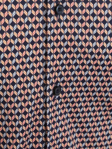 DESOTO Slim fit Button Up Shirt in Orange