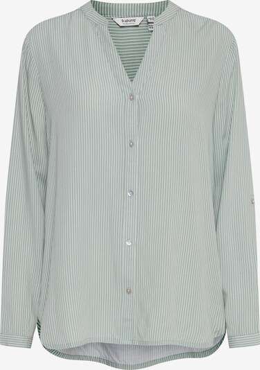 b.young Bluse i XS i mint / hvid, Produktvisning