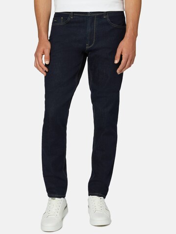 Boggi Milano Slimfit Jeans in Blauw: voorkant