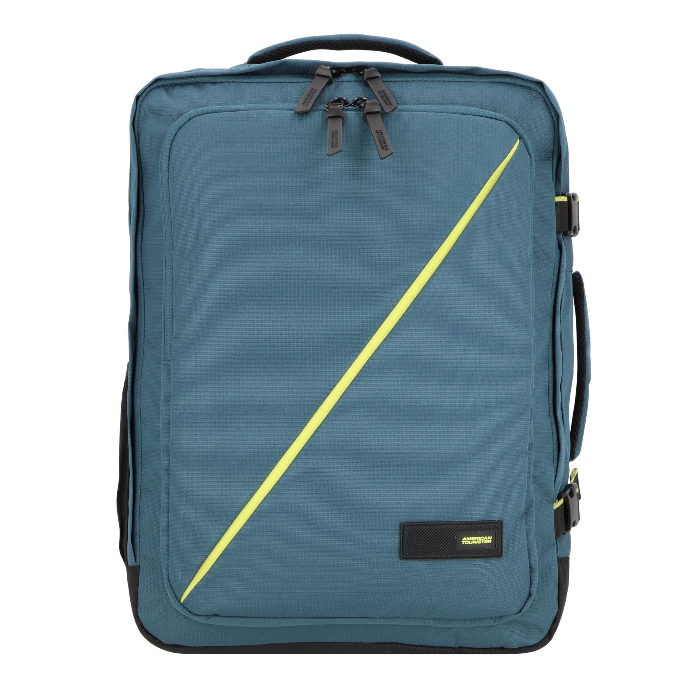 Zaino 'Take2Cabin' di American Tourister in blu: frontale
