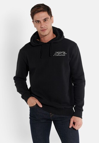 Course Sweatshirt in Black: front