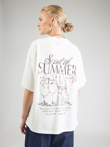 Pegador Oversized shirt in Beige: front
