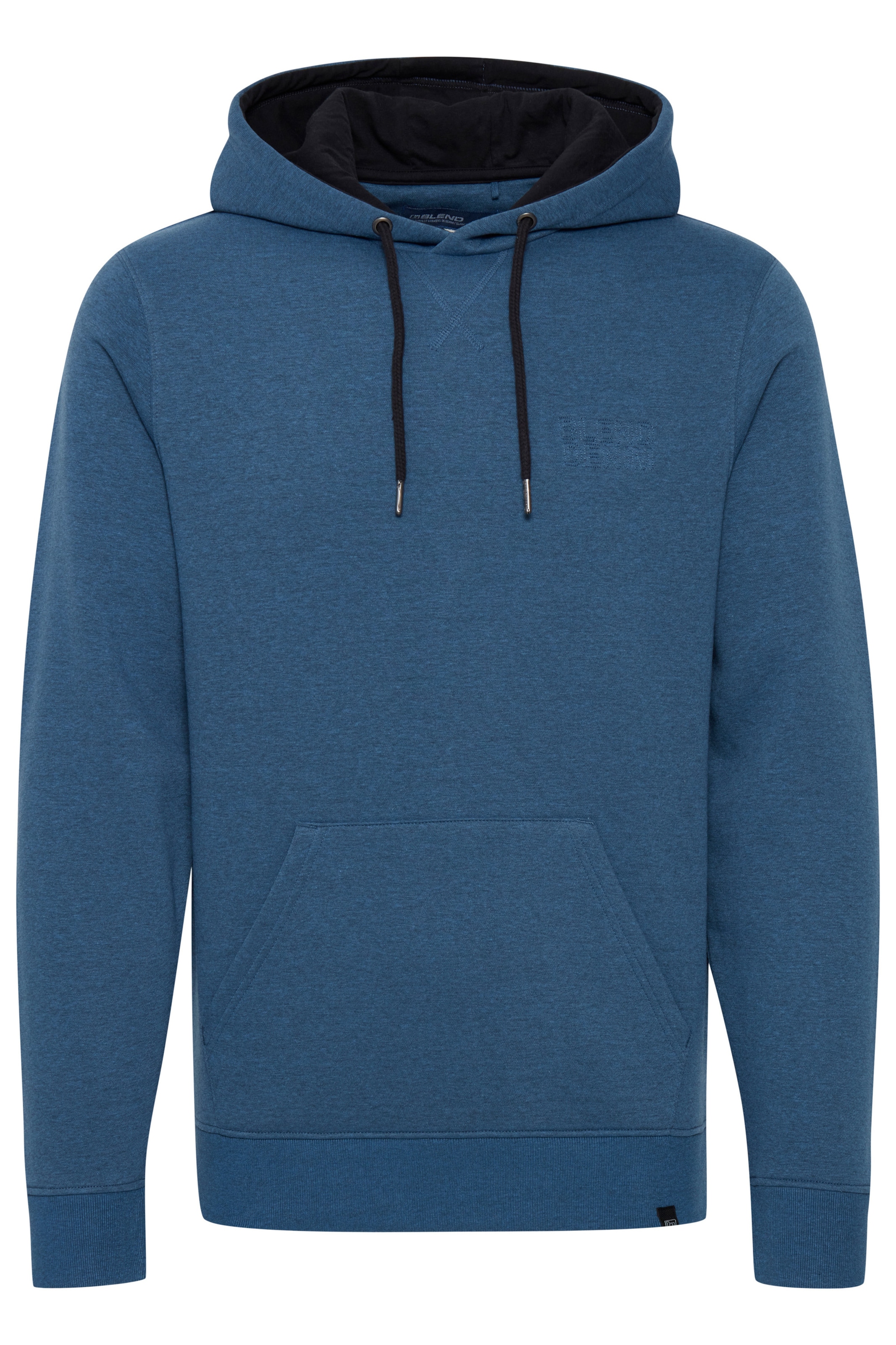 Sweat-shirt 'HARRISON' BLEND en bleu : devant