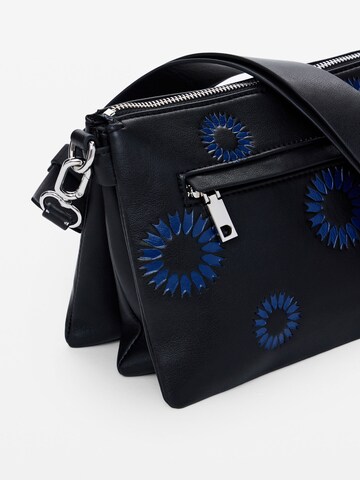 Desigual Umhängetasche 'Sunflower' in Schwarz