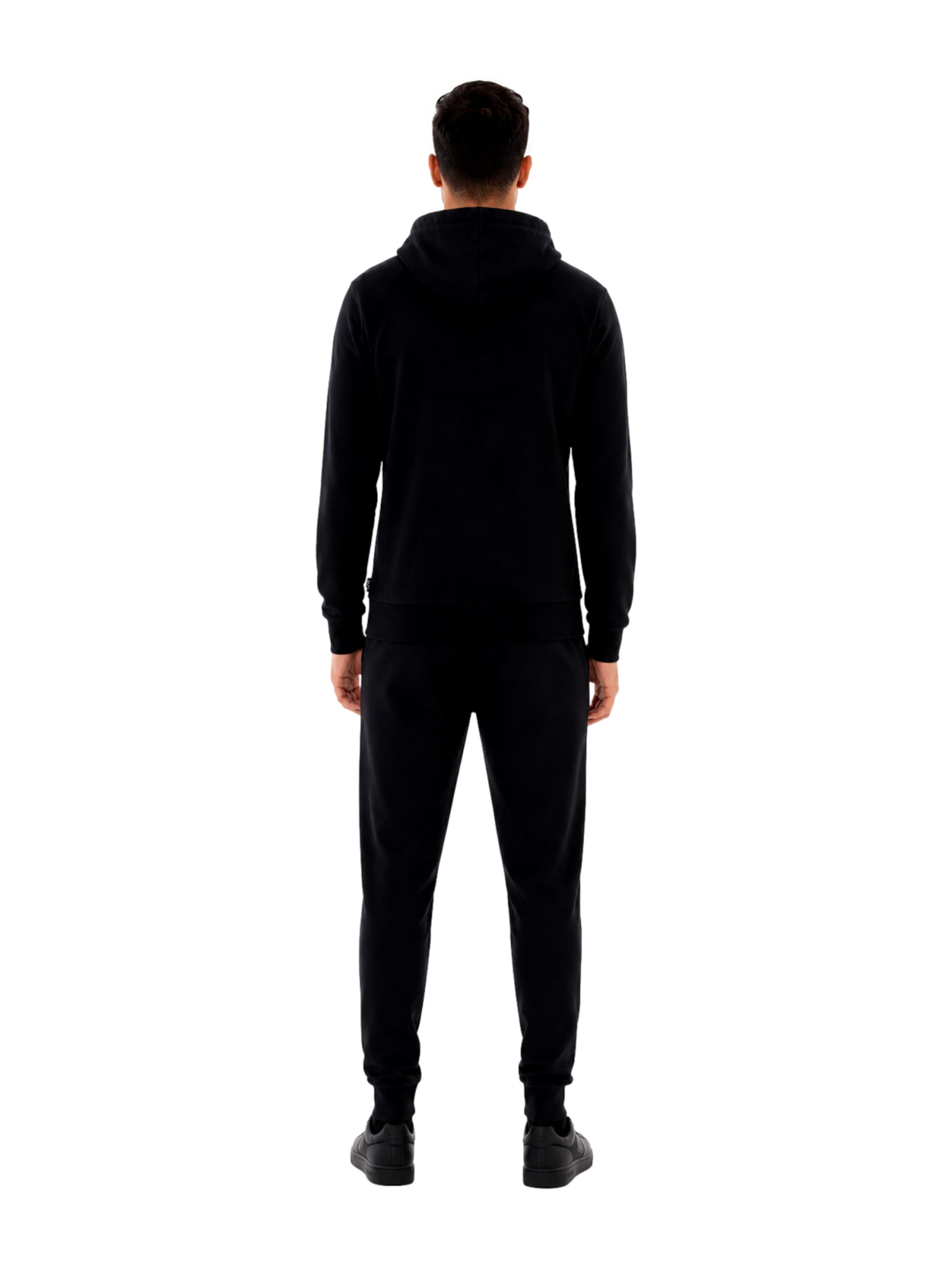 Felpa di EA7 Emporio Armani in nero