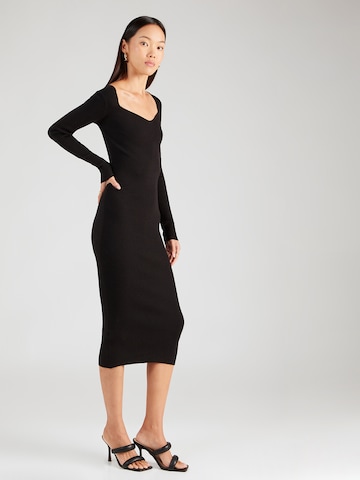 Misspap Knitted dress in Black: front