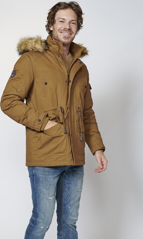 KOROSHI Winterparka in Grün