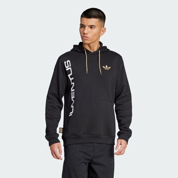 ADIDAS ORIGINALS Sweatshirt 'Juventus' in Black: front