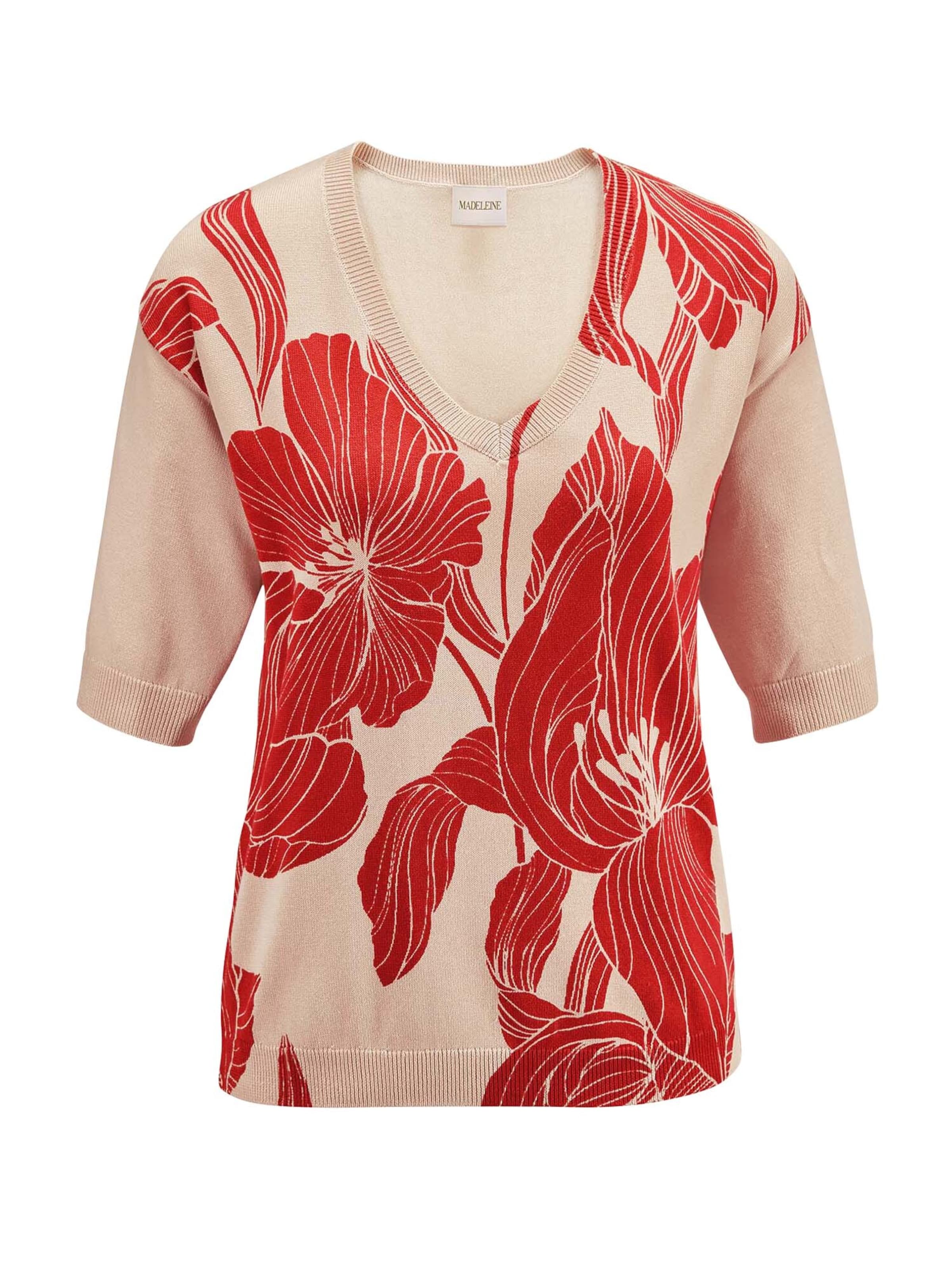 Pull-over MADELEINE en beige : devant