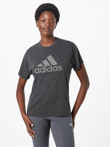 T-shirt fonctionnel 'Winners 3.0' ADIDAS PERFORMANCE en gris : devant