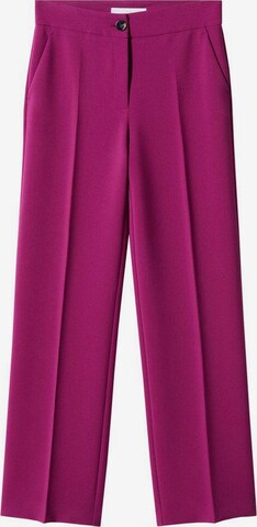 MANGO Wide Leg Hose 'Simon' in Pink: predná strana