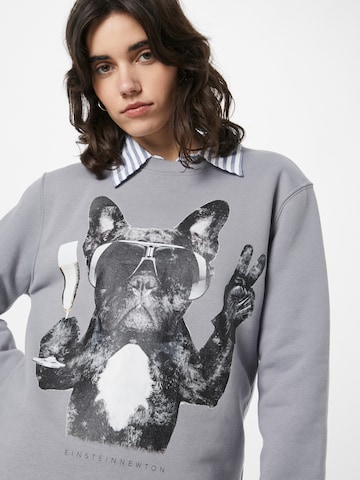 EINSTEIN & NEWTON Sweatshirt 'Champagne Dog' in Grey