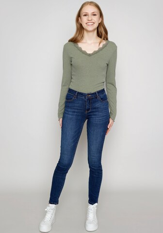 Hailys - Slimfit Vaquero en azul