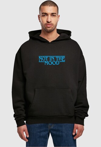 Merchcode Sweatshirt 'NITM - Stranger Mood' in Black: front