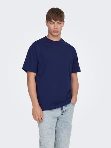 Only & Sons Bluser & t-shirts 'Fred' i blå