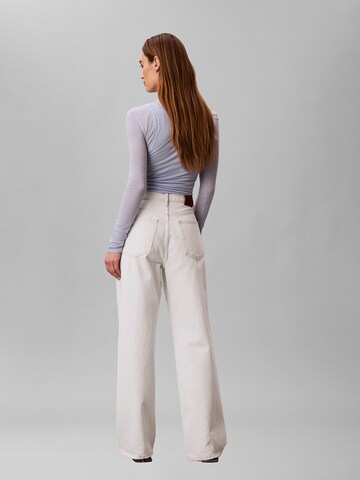 Calvin Klein Jeans Wide leg Jeans in White