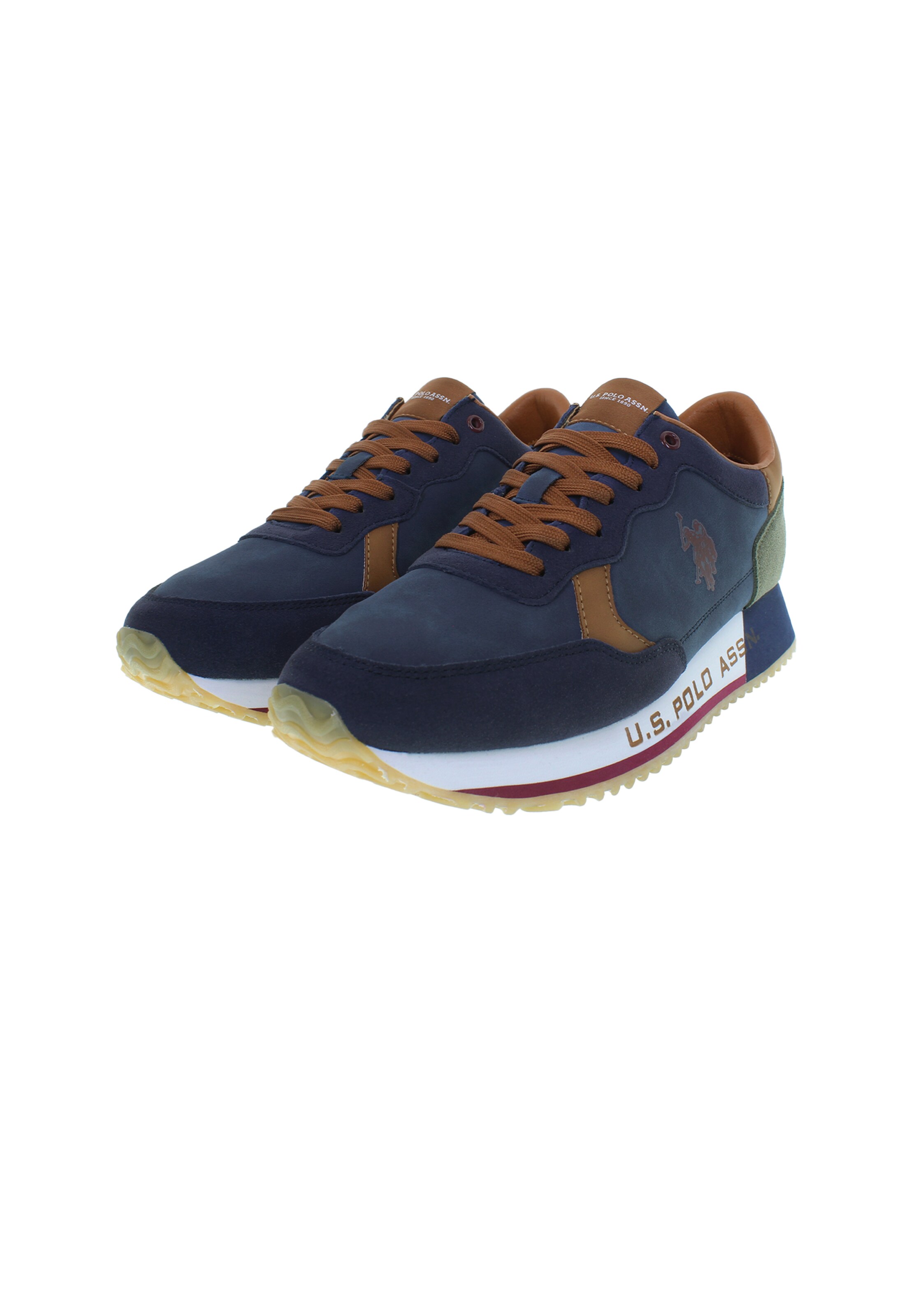 Sneaker bassa 'Cleef006' di U.S. POLO ASSN. in blu