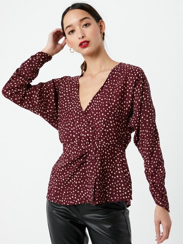 AX Paris Blouse in Rood: voorkant